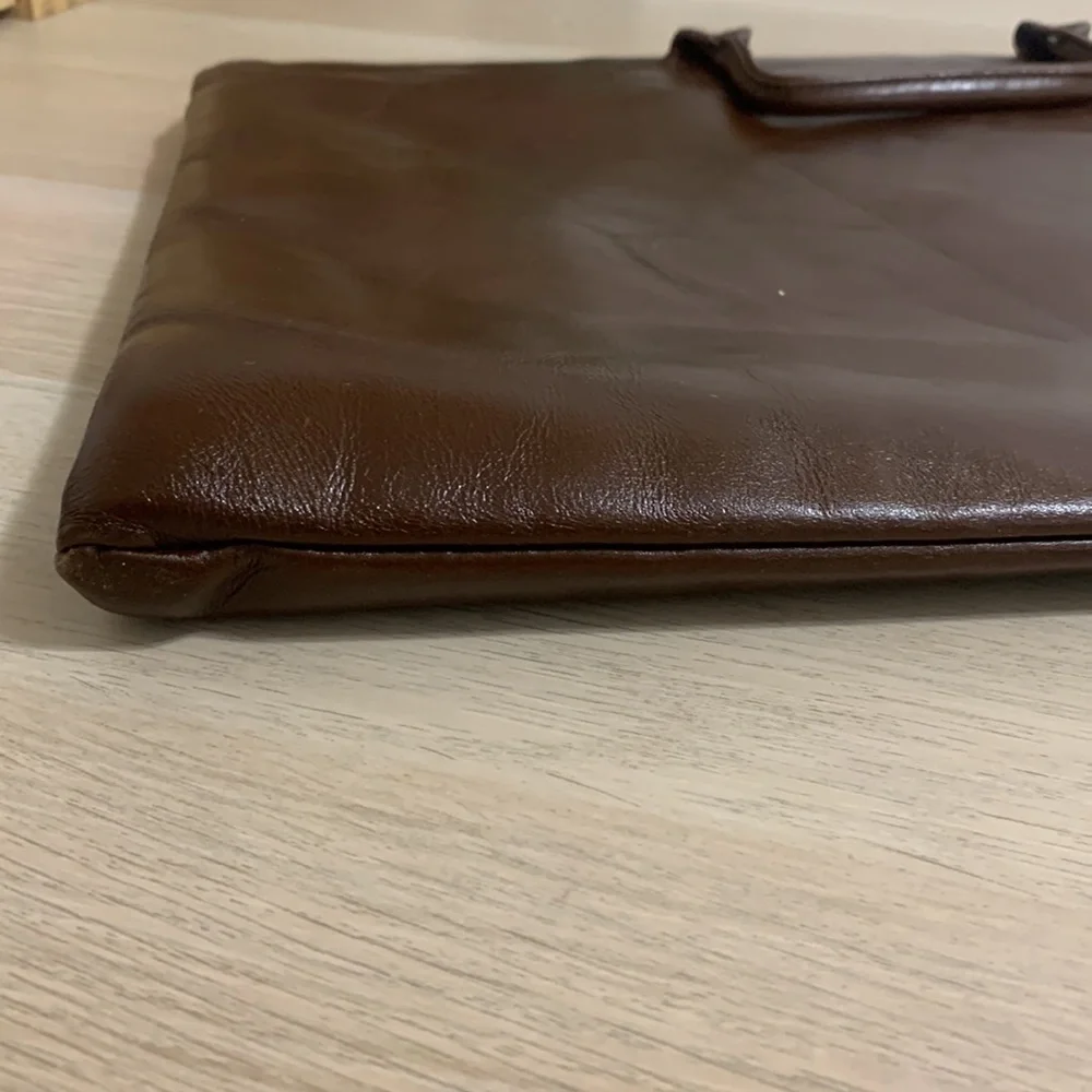 Vintage Leather Briefcase - Picture 8 of 9